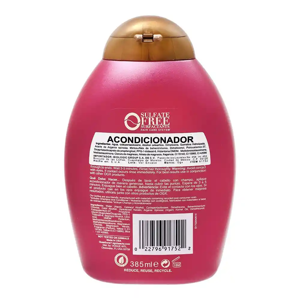 Ogx Keratin Oil Acondicionador