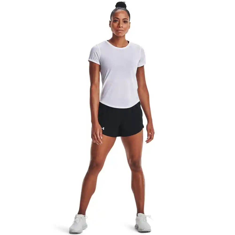 Ua Fly By Elite 3 Short Talla Lg Pantalones Y Lycras Negro Para Mujer Marca Under Armour Ref: 1369766-001