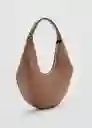 Bolso M Lolo Camel Talla 99 Mujer Mango