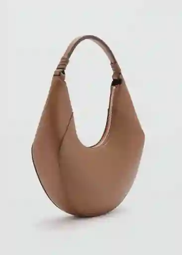 Bolso M Lolo Camel Talla 99 Mujer Mango