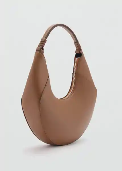 Bolso M Lolo Camel Talla 99 Mujer Mango