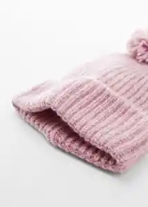 Gorro Suecia Malva Talla 96 Niña Mango