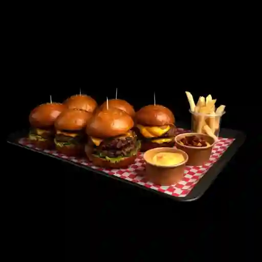 Combo Mini Hamburguesas X6