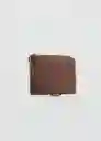 Funda M Serrat Cuero Talla 99 Mujer Mango