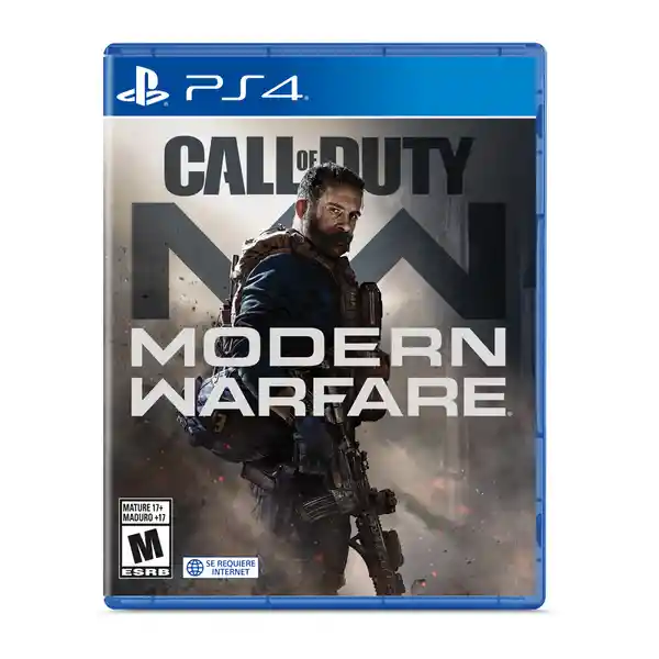   Playstation  Videojuego Ps4 Call Of Duty Modern Warfare 
