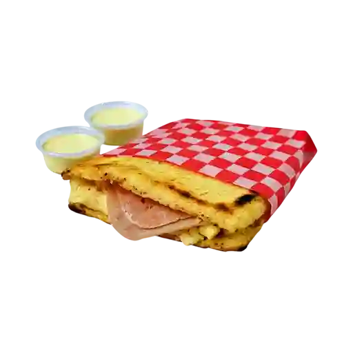 Arepa Jamón y Queso