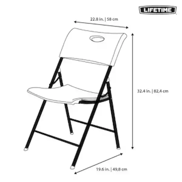 Lifetime Silla Plegable