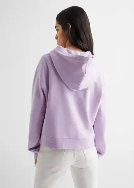 Buzo de Sudadera Musgo Lavanda Talla 18 Mango Teen Girl Mango