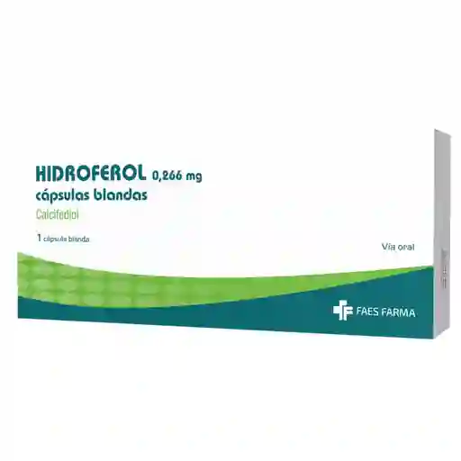 Hidroferol (0.266 mg) 1 Cápsula