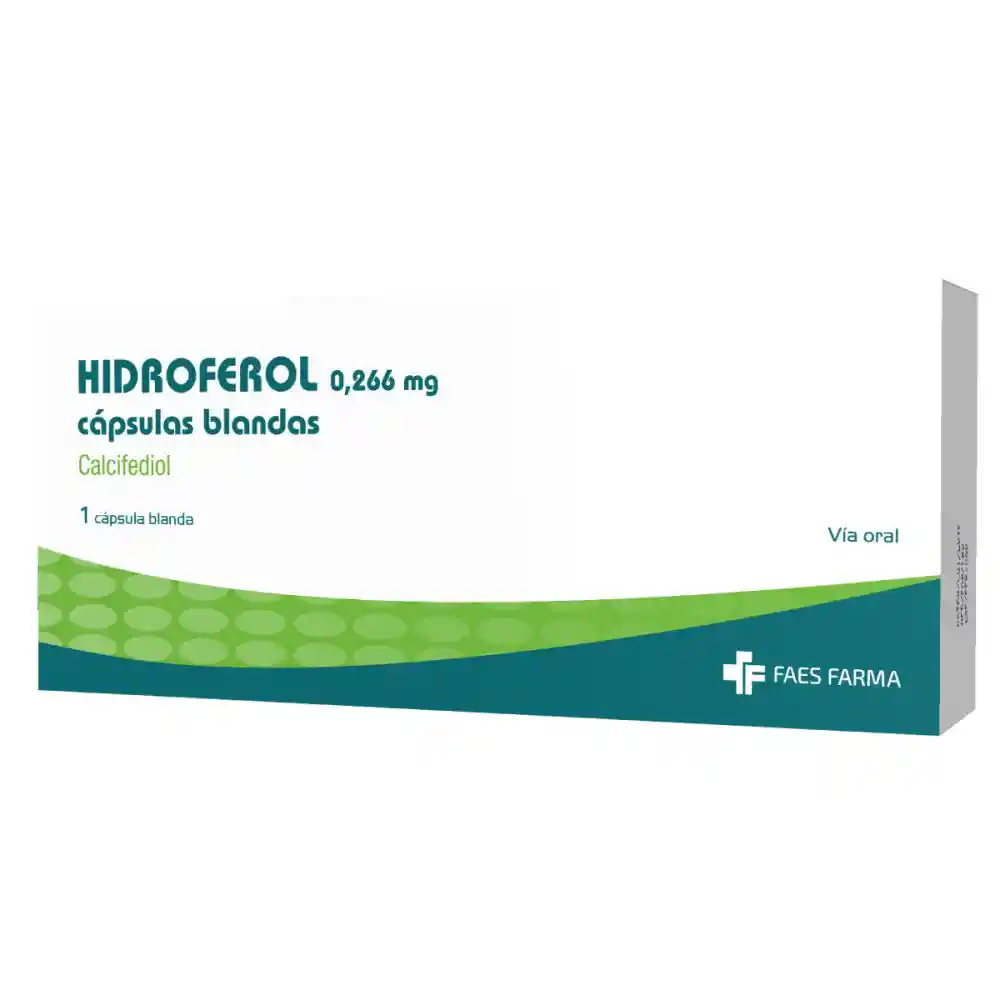 Hidroferol (0.266 mg) 1 Cápsula