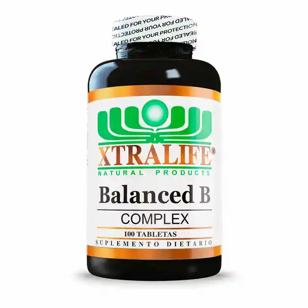 Xtralife Suplemento Dietario Balanced B Complex Tabletas