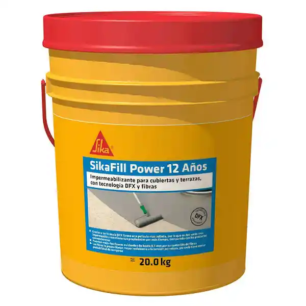 Sika Impermeabilizante Terrazas y Cubiertas Rojo