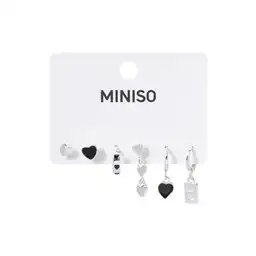 Set de Aretes Serie Dark Miniso