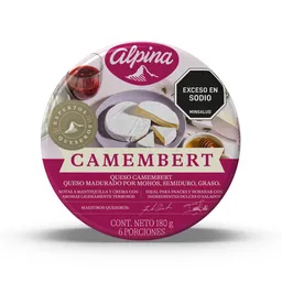 Queso Alpina Queso Camembert (180 Gr)