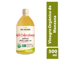 De Nigris Vinagre Orgánico de Manzana