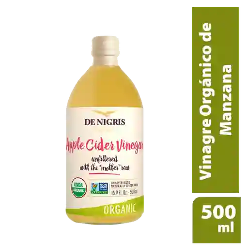 De Nigris Vinagre Orgánico de Manzana