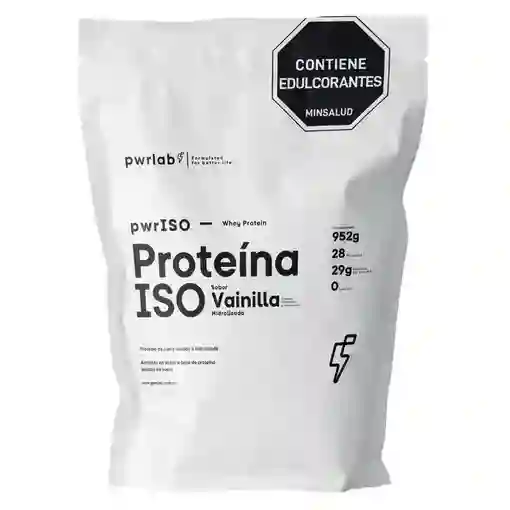 Proteina Isolate de Vainilla - Powerlab
