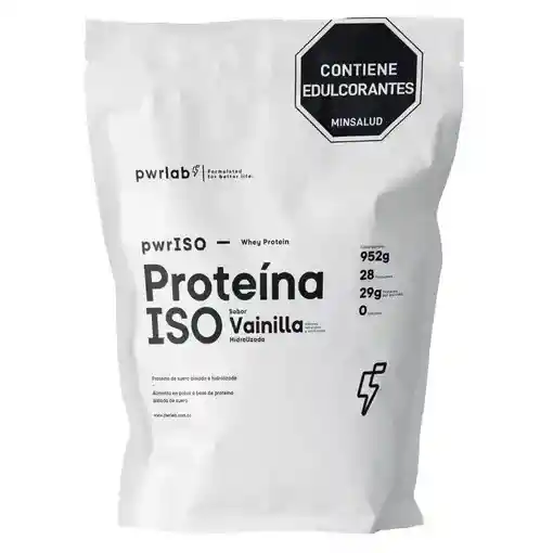 Proteina Isolate de Vainilla - Powerlab