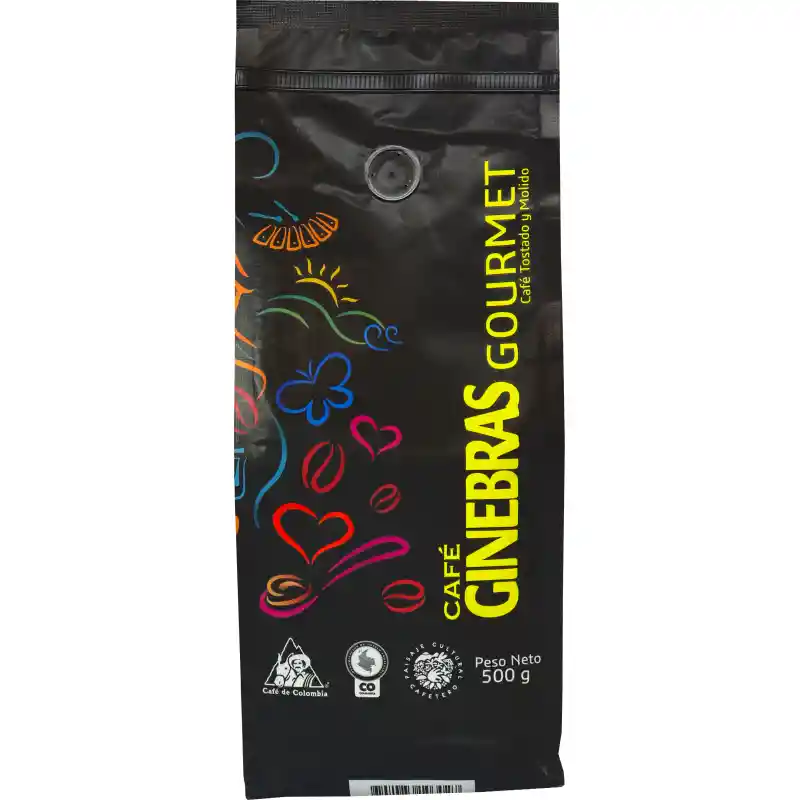 Ginebras Gourmet Café Tostado Molido