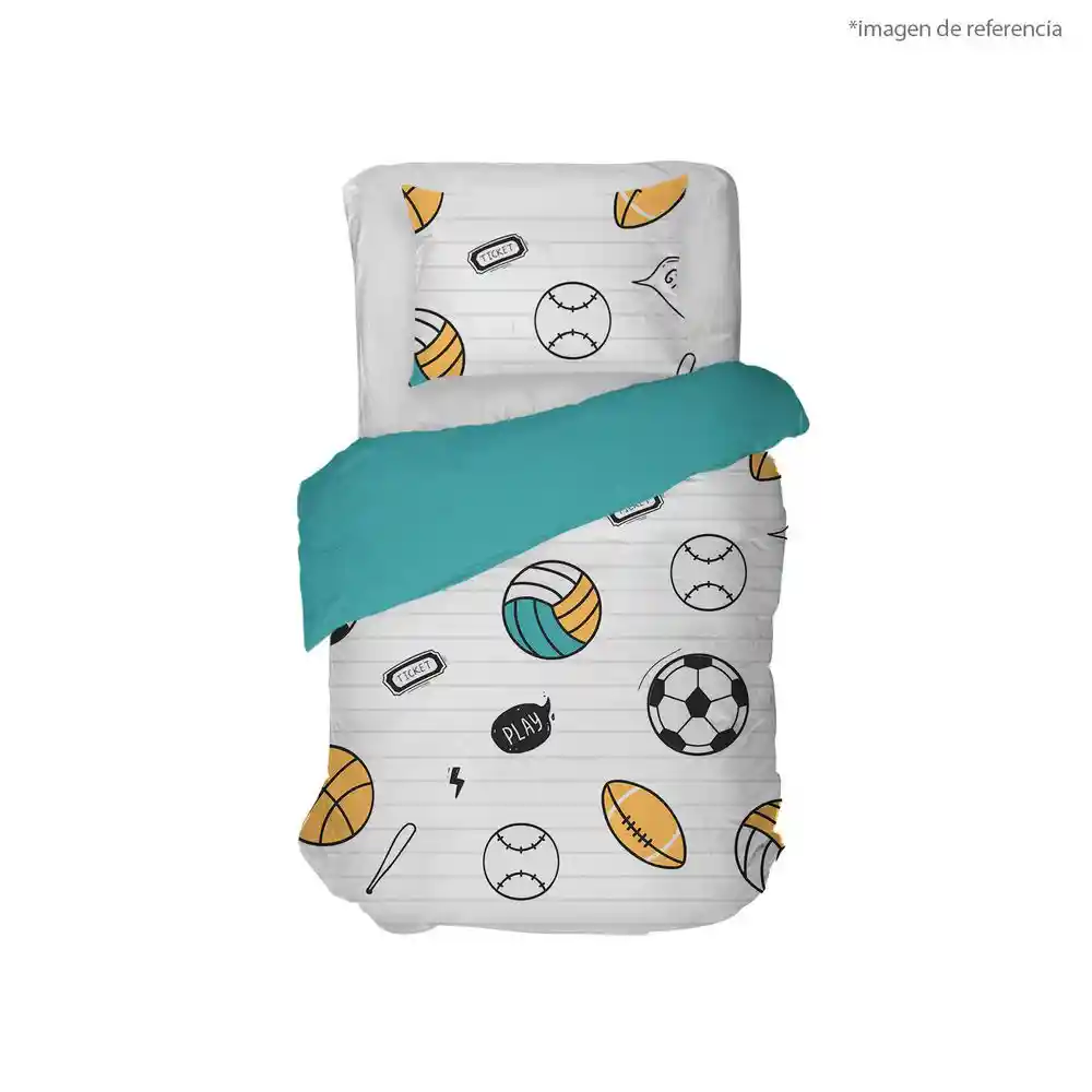 Edredon Kids 100% Pol Ball Sencillo Finlandek Kids 76891