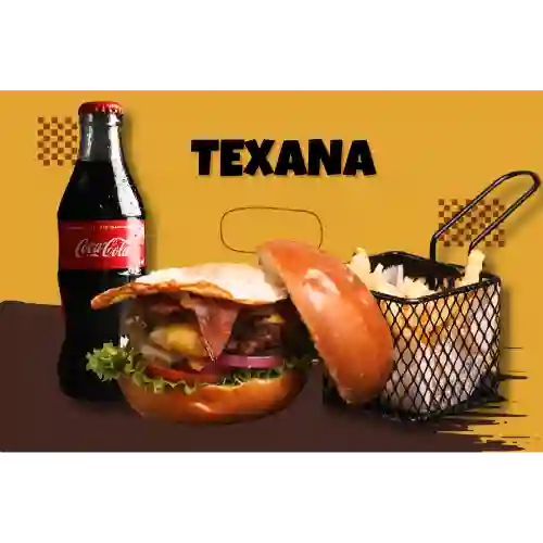 Combo Hamburguesa Texana