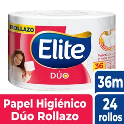 Elite Papel Higiénico Triple Hoja Dúo 
