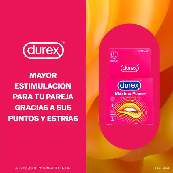 Durex Preservativos Máximo Placer
