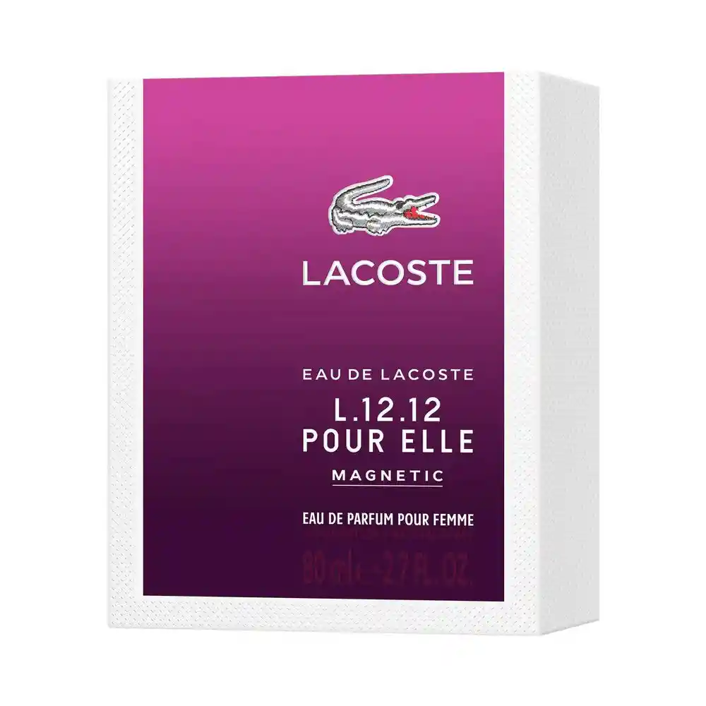 Lacoste Perfume L.12.12 Pour Elle Magnetic Edp For Women 80 mL