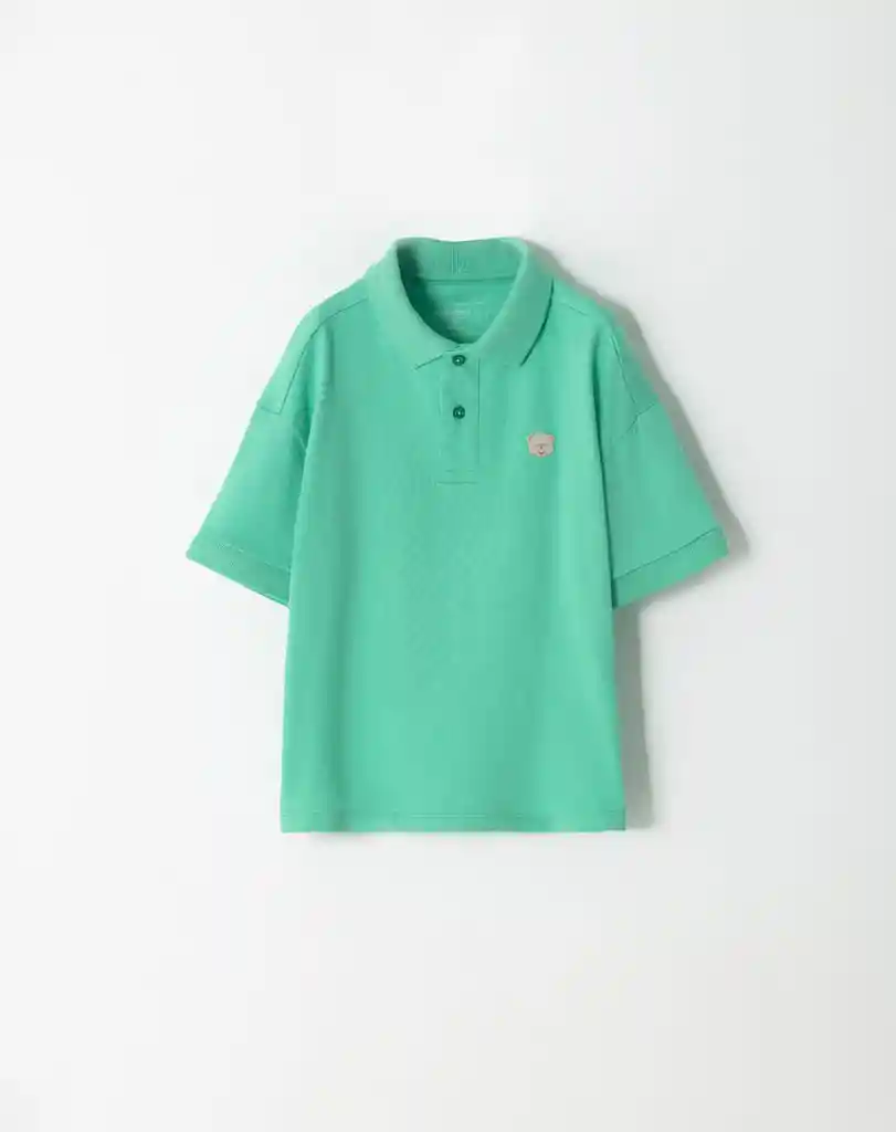 Camiseta Manga Corto Tipo Polo Bebito Tomas Baby Fresh Talla 2t