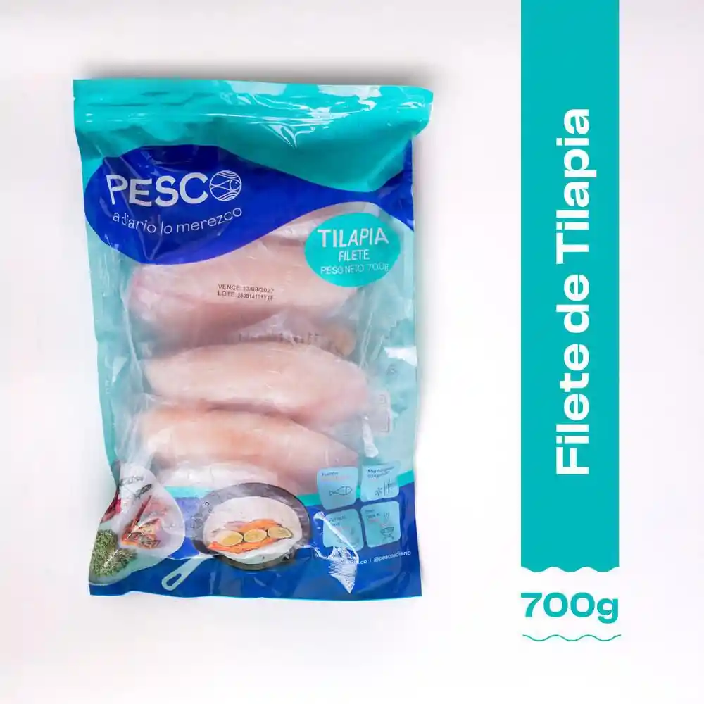 Pesco Filete de Tilapia Fresco