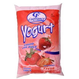 Yogurt Colfrance Ent C/dulc Sab Fresa