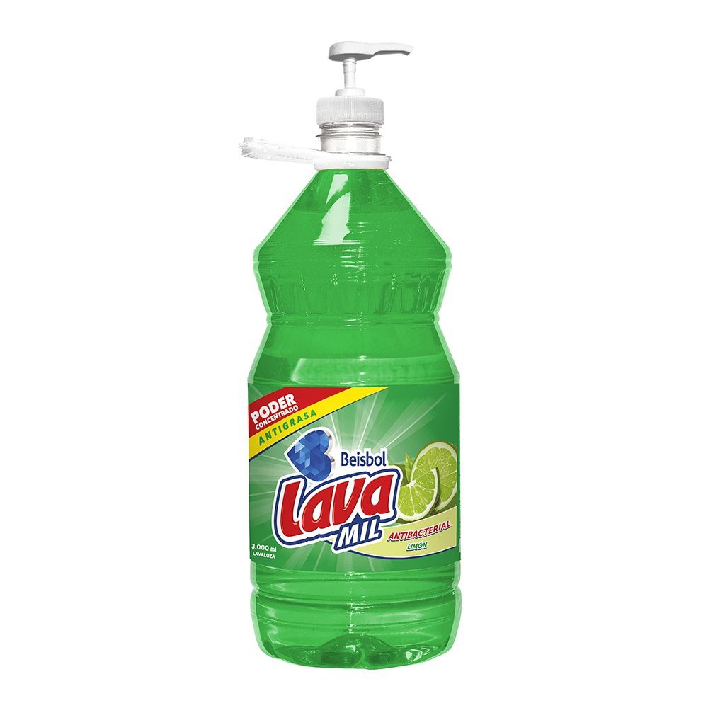 Lava Mil Lavavajillas Liquido Limón 3000 ml
