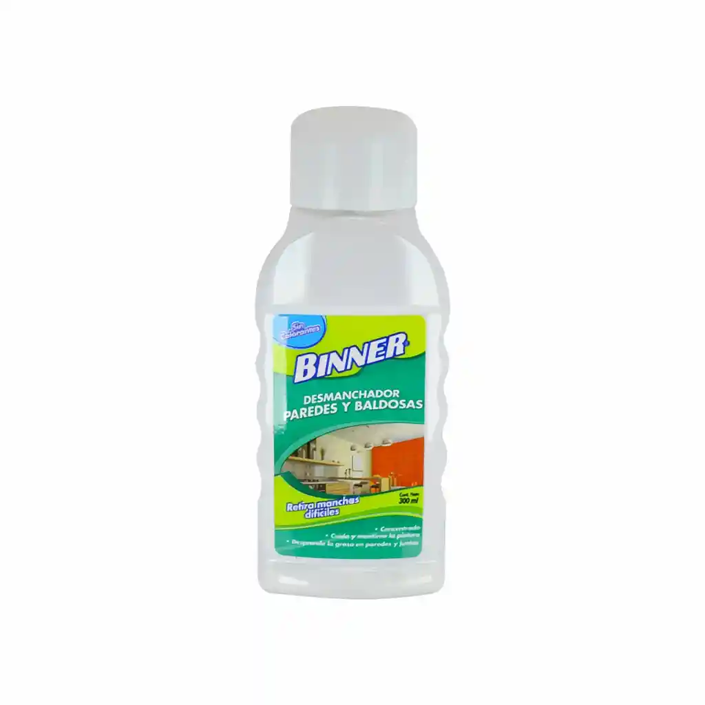 Binner desmanchador líquido