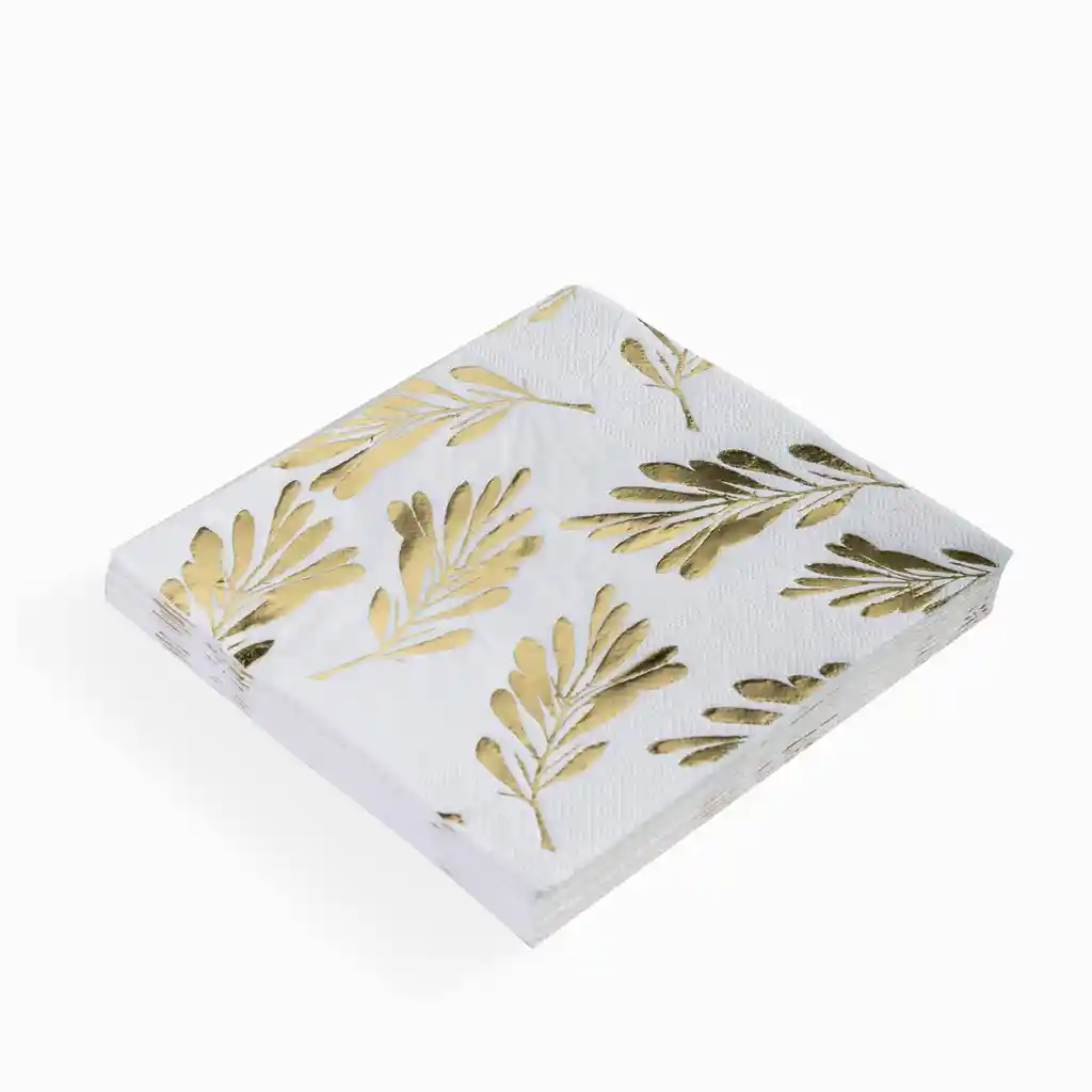 Servilleta Hoja Dorada Ambiente Gourmet