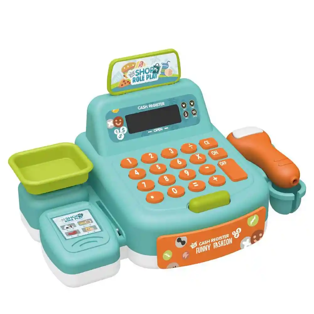 Caja Registradora Con Funciones Finlandek Kids