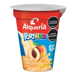 Bebida Láctea Alquería Fortikids Melocotón