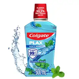 Colgate Enjuague Bucal Plax Soft Mint 500 mL