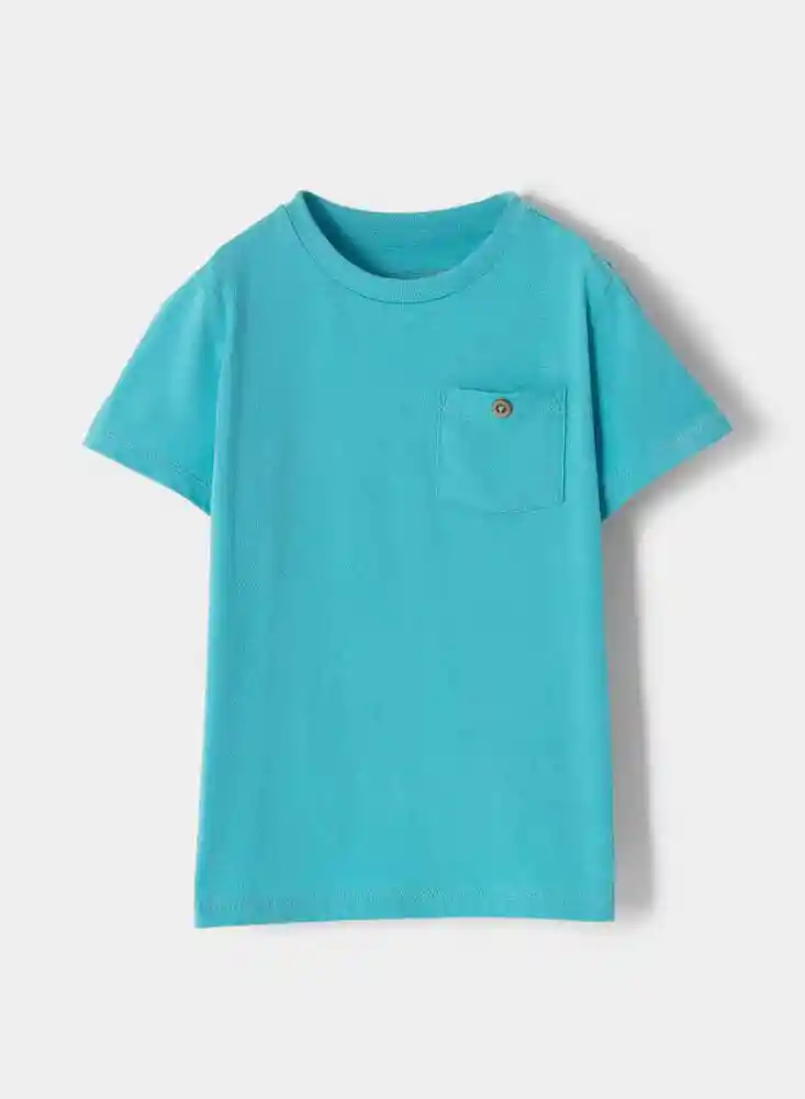 Camiseta Camiseta 5t-azul