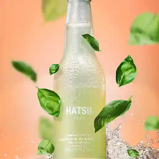 Soda hatsu sandia y albahaca