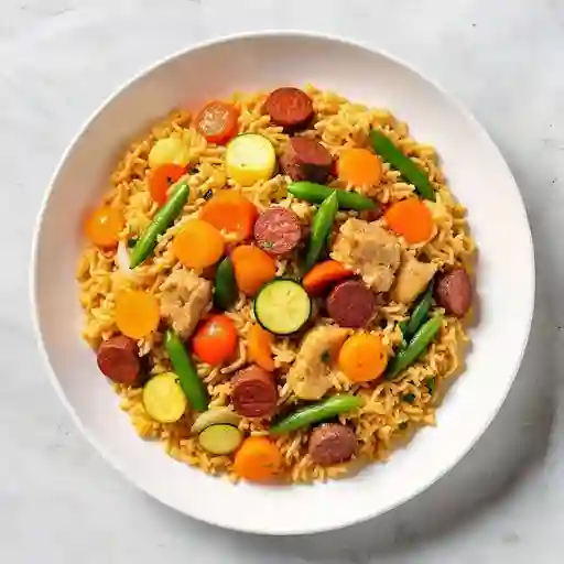 Arroz cuatro carnes (duo 600gr)