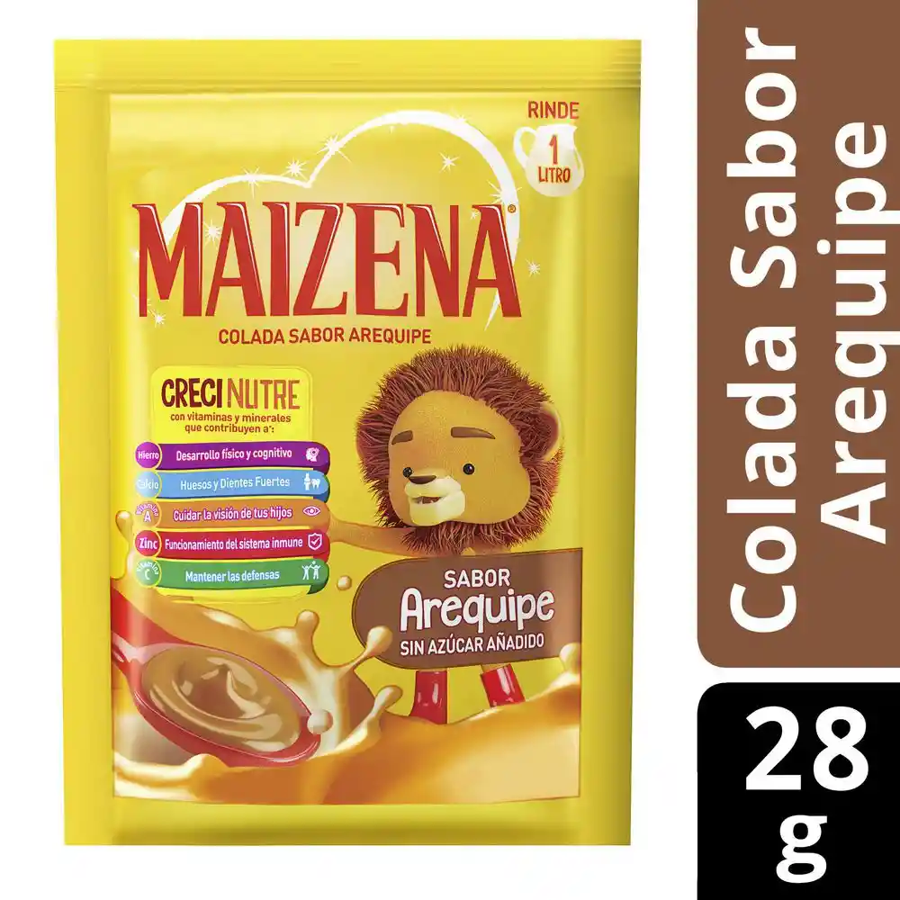 Colada Arequipe Maizena Maizena