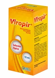  Viropir Ant Iseptic O Bucal Solucion Topica 