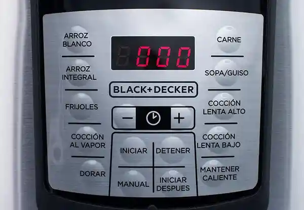 Black & Decker Olla a Presión Multicooker 11 en 1 Digital