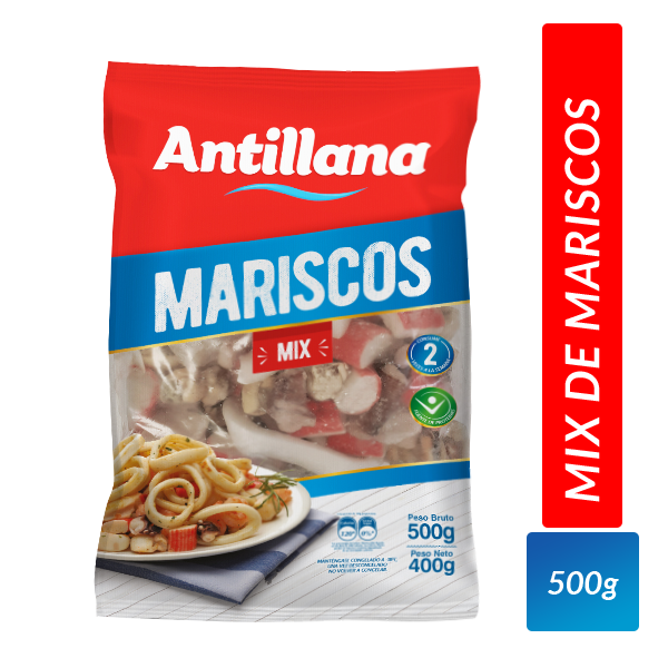 Antillana Comida Marina Mix de Mariscos 500 g
