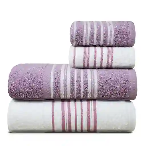 Setx4 2/40x60+2/65x130 en 350gm Morado