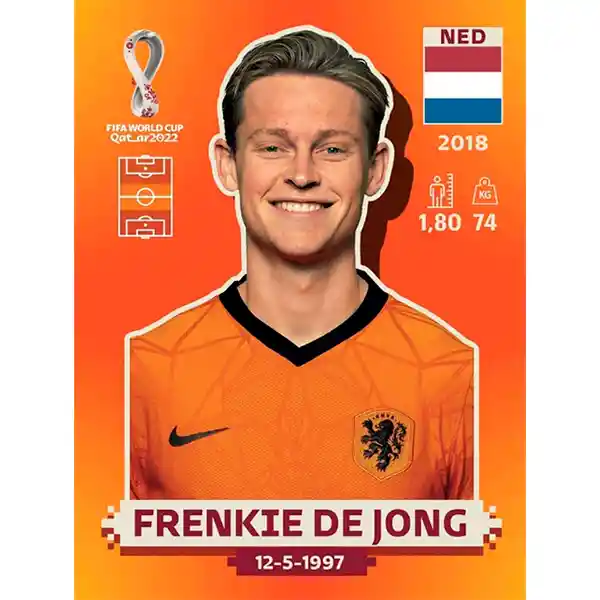 Ned 10 Frenkie De Jong