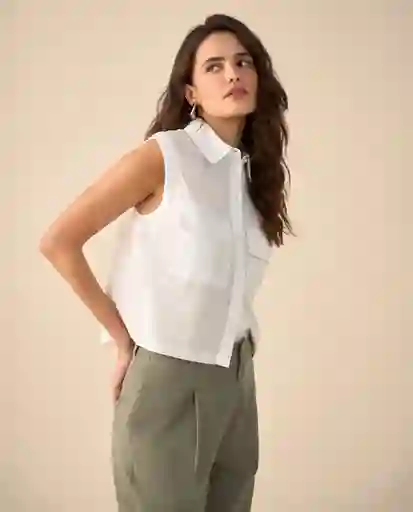 Camisa Crudo Nevisca Claro Talla XL 611G007 Esprit