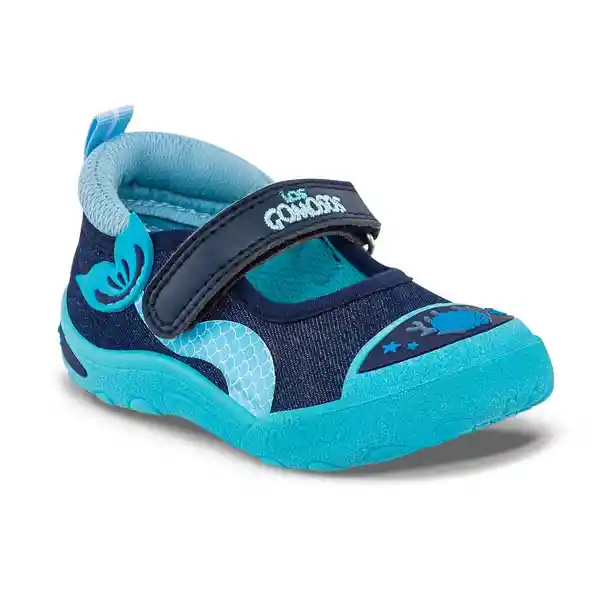 Los Gomosos Zapatos Gamay Niña Azul Talla 22