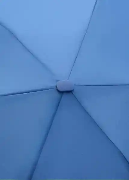 Paraguas Mini Azul Talla 99 Mujer Mango