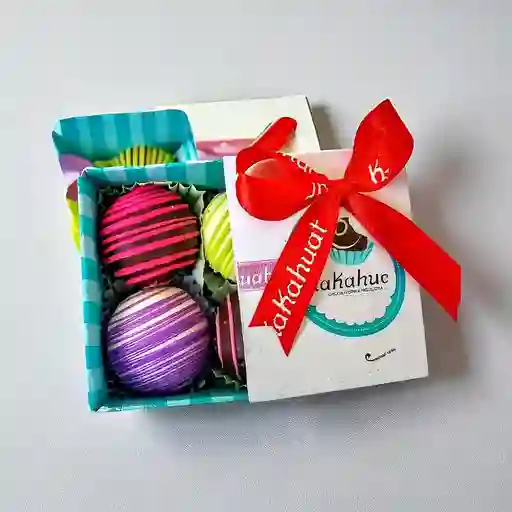 Caja de truffas x4